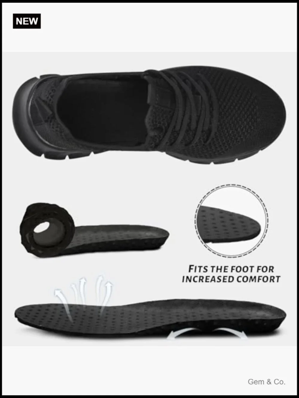 Women's Athletic Walking Running Sneakers Non Slip Breathable Lightweight